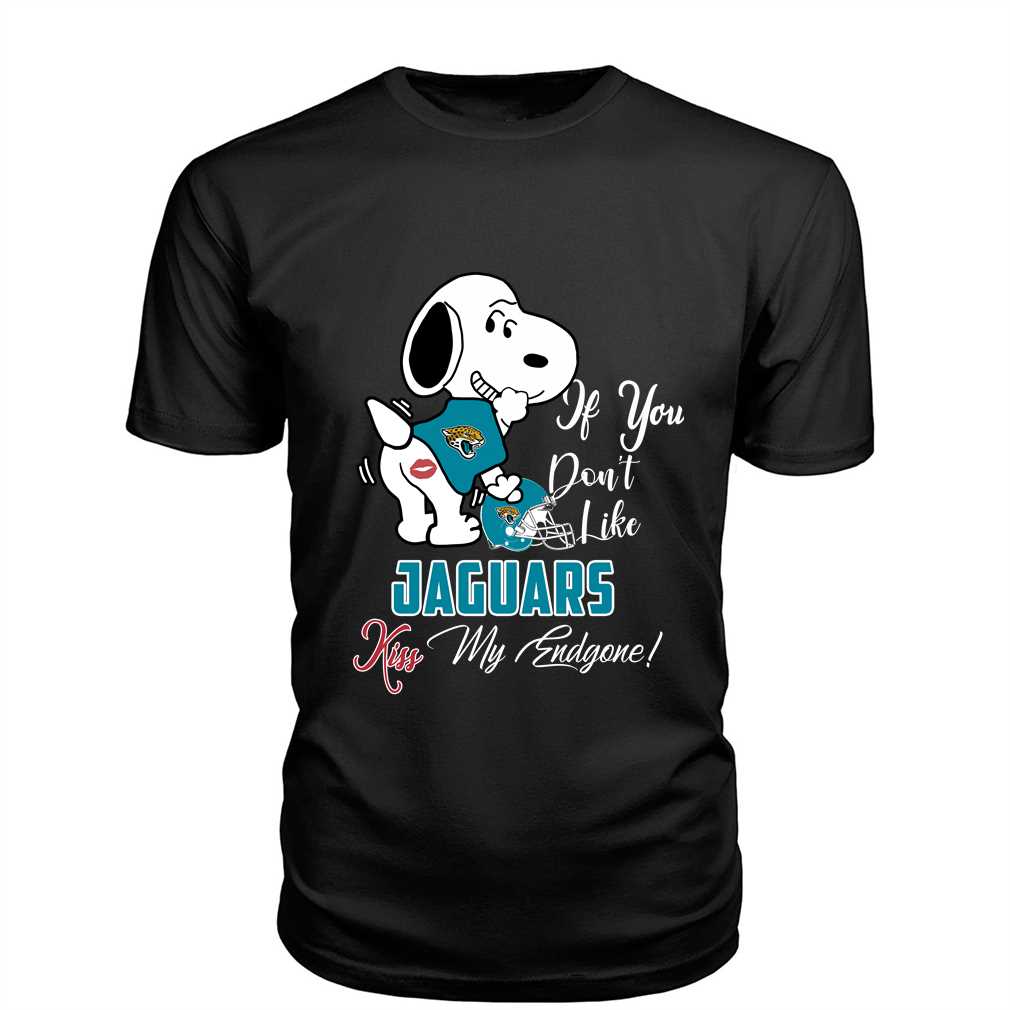 nfl jacksonville jaguars snoopy dog kiss my endgone shirt