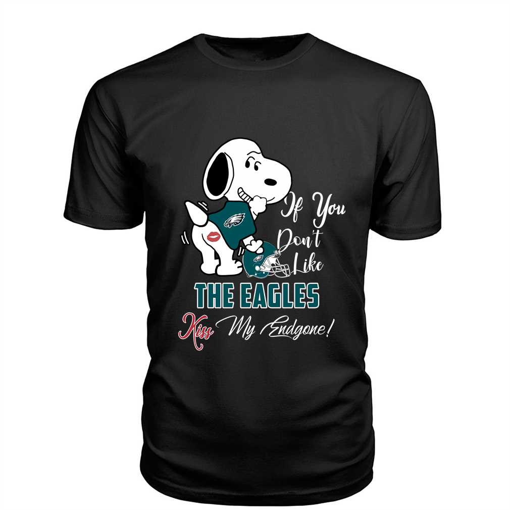 nfl philadelphia eagles snoopy dog kiss my endgone shirt