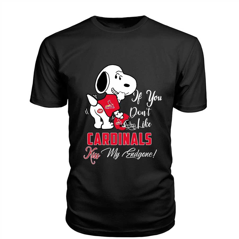 nfl stlouis cardinals snoopy dog kiss my endgone shirt